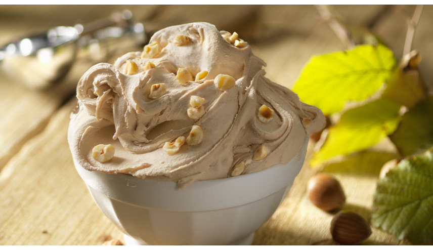Gelato alla nocciola