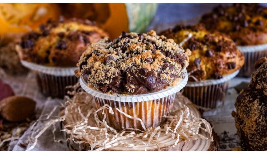 Muffin Zucca e Cacao