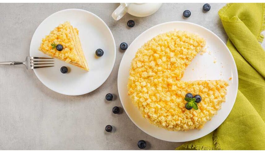 Torta Mimosa senza glutine